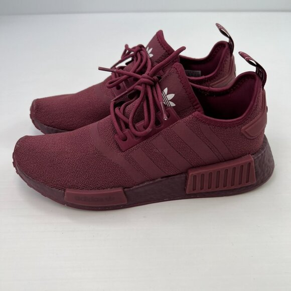 Adidas Shoe Women 8 NMD R1 Victory Crimson Lace Up Low Top Run Gym Sneaker Ex - Picture 5 of 14